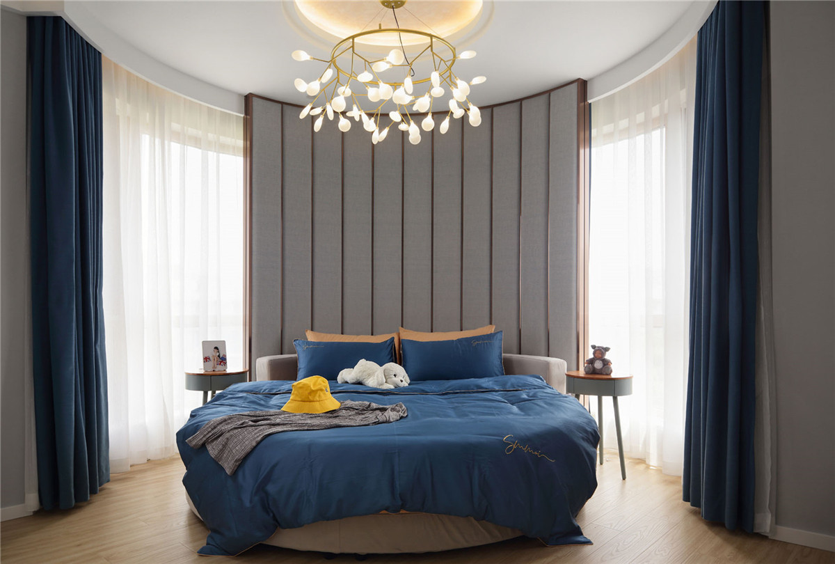 广州装修公司北欧风格室内装修效果图-主卧 广州装修公司北欧风格室内装修效果图-主卧