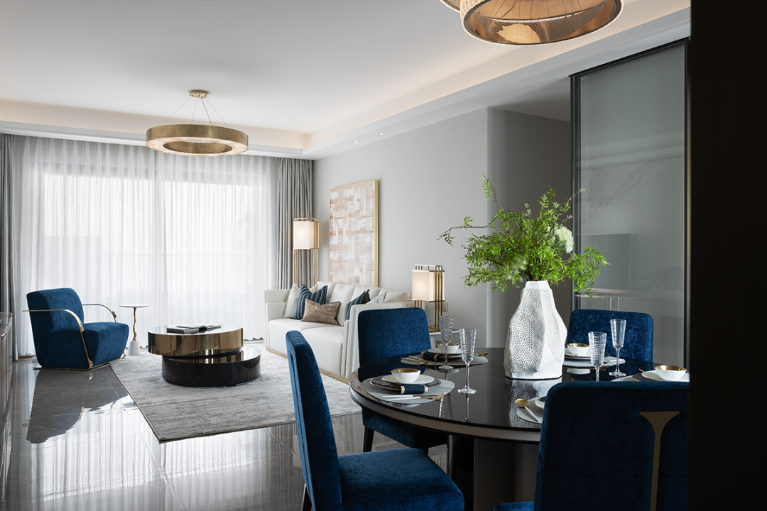 现代简约风格室内设计家装案例-客餐厅 现代简约风格室内设计家装案例-客餐厅