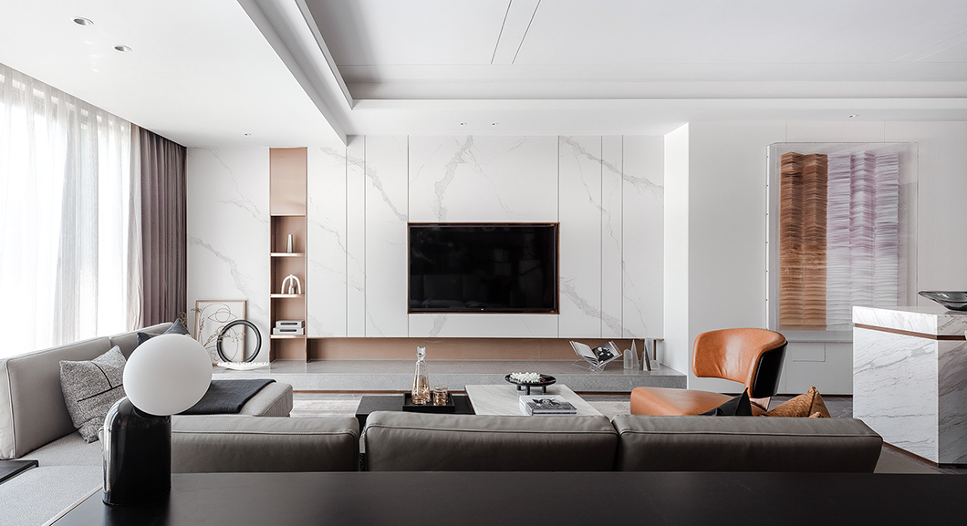 现代简约风格室内设计家装案例-客厅电视背景墙 现代简约风格室内设计家装案例-客厅电视背景墙