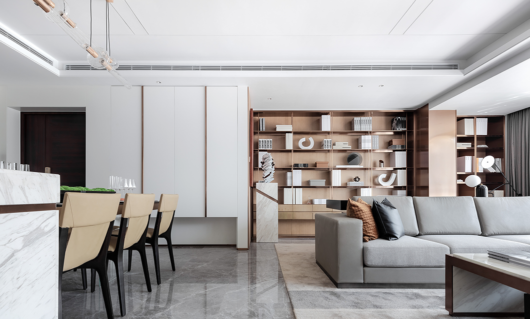 现代简约风格室内设计家装案例-客餐厅 现代简约风格室内设计家装案例-客餐厅